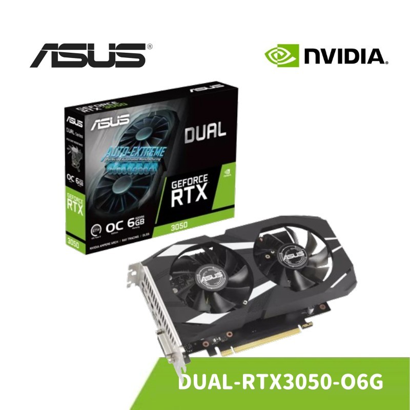 ASUS 華碩 DUAL RTX 3050 O6G 顯示卡