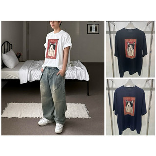 【正韓中指貓情侶款短袖Tee 】
