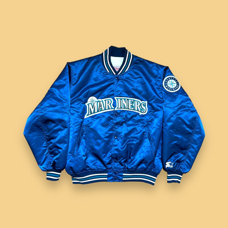 JCI：Vintage 00s Starter 出品 西雅圖 水手隊 棒球外套 Y2K /古著 / 嘻哈