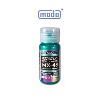 【modo摩多製造所】我的百搭金屬實驗室 NEO MX-48 MX48/松石綠/30ml/模型漆｜官方賣場