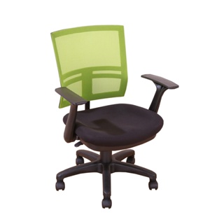 《DFhouse》安德森電腦辦公椅(可折扶手) - 綠色
