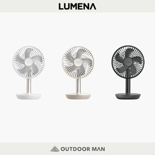 [N9 LUMENA] FAN STAND3Z USB 桌上型擺頭隨行風扇 灰綠 / 灰綠 / 燕麥 / 玫瑰白