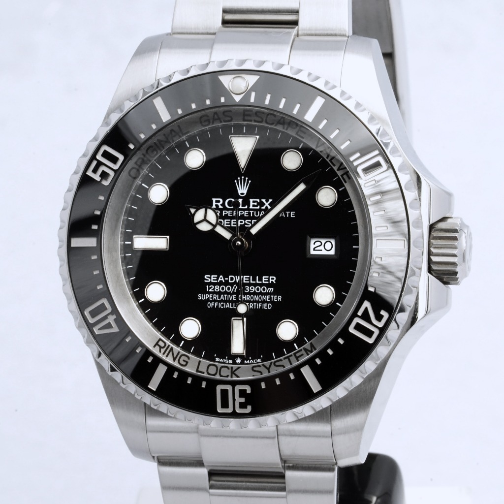 ROLEX 勞力士 126660 Deepsea SEA DWELLER系列 鬼王 黑面44mm 深淺3900m