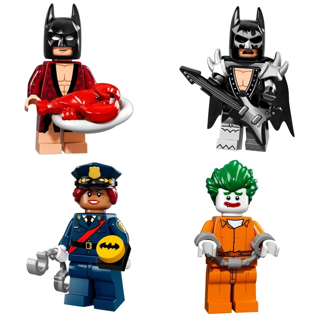 【免運】全新現貨 LEGO 樂高 71017 The Batman Movie 蝙蝠俠 電影 人偶包 小丑 度假 鯊魚人