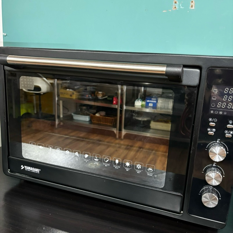 山崎55L微電腦電子控溫不鏽鋼全能電烤箱（二手）