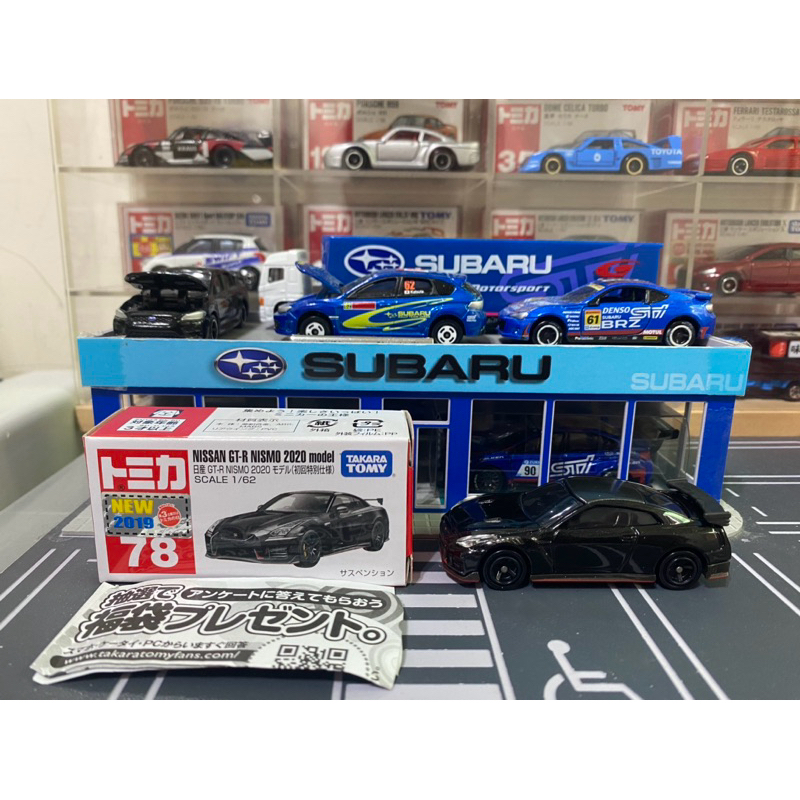 TOMICA NO.78-11 NISSAN GTR NISMO 2020 MODEL 初回版 絕版新車貼