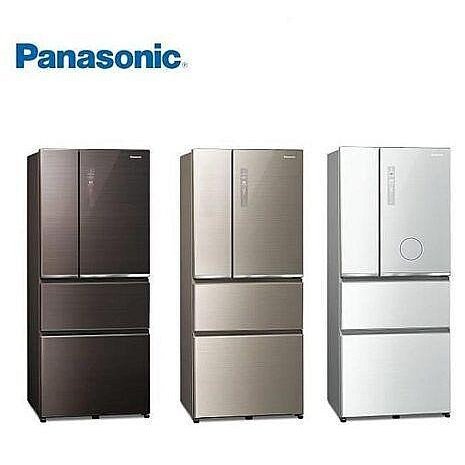 *~ 新家電錧 ~*【Panasonic國際牌】NR-D611XGS   610L四門無邊框玻璃系列電冰箱(實體店面)
