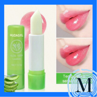 HUDAGXL Lipstik Lip Balm Lipstick Lip Aloe Vera MKBT162 #2