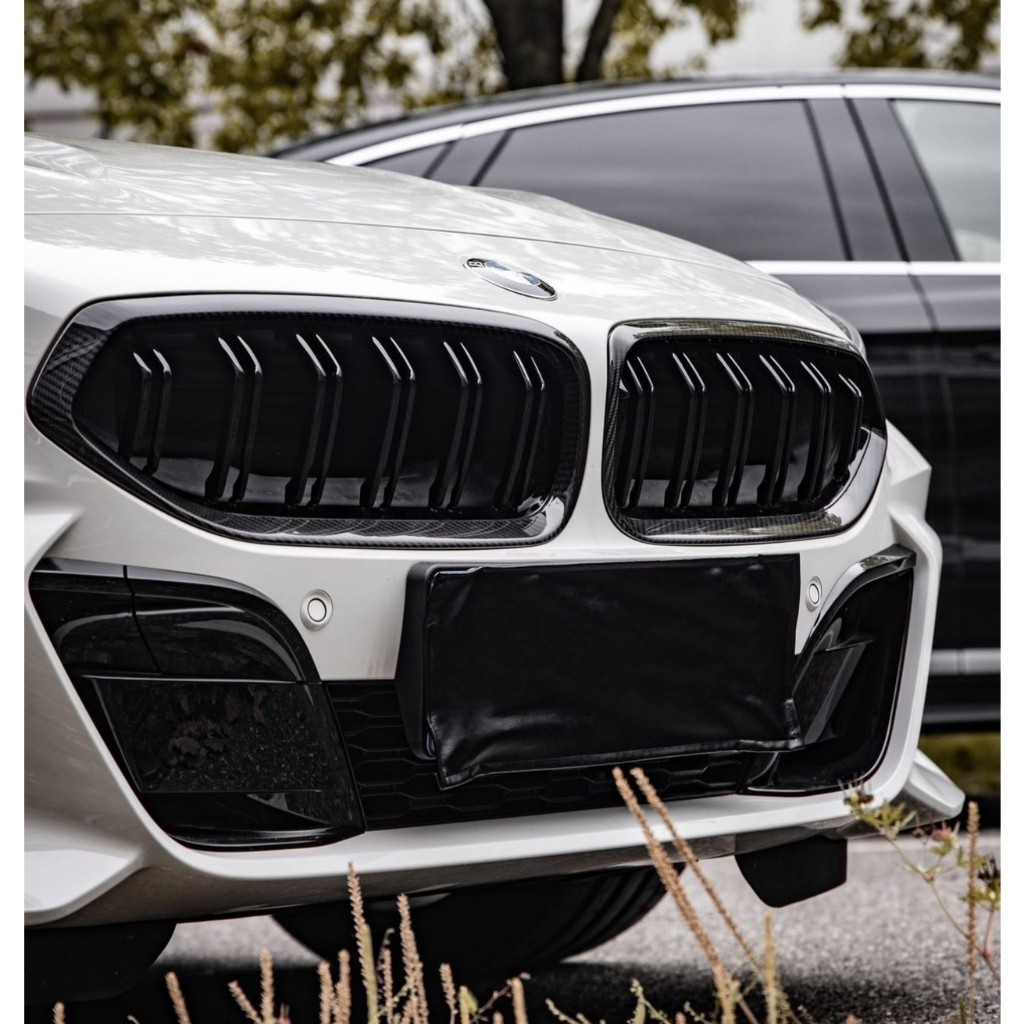 【EMR｜乾碳｜保固2年】BMW G29 Z4升級 雙槓款 乾式碳纖維 鼻頭 水箱罩 熱壓 預浸布卡夢 20i M40i