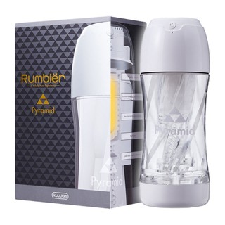 ㊣送290ml潤滑液㊣日本Kuudom震動快感榨精電動飛機杯自慰杯(金字塔-WILD type)可重複使用真空吸吮非貫通