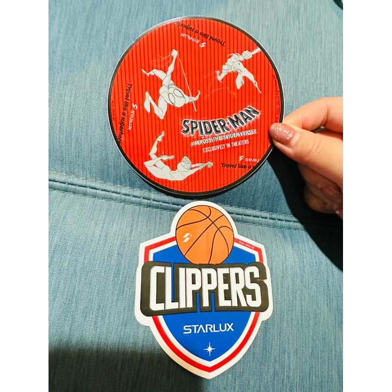 星宇航空 聯名 NBA 快艇隊 Clippers 蜘蛛人 漫威 行李箱 貼紙