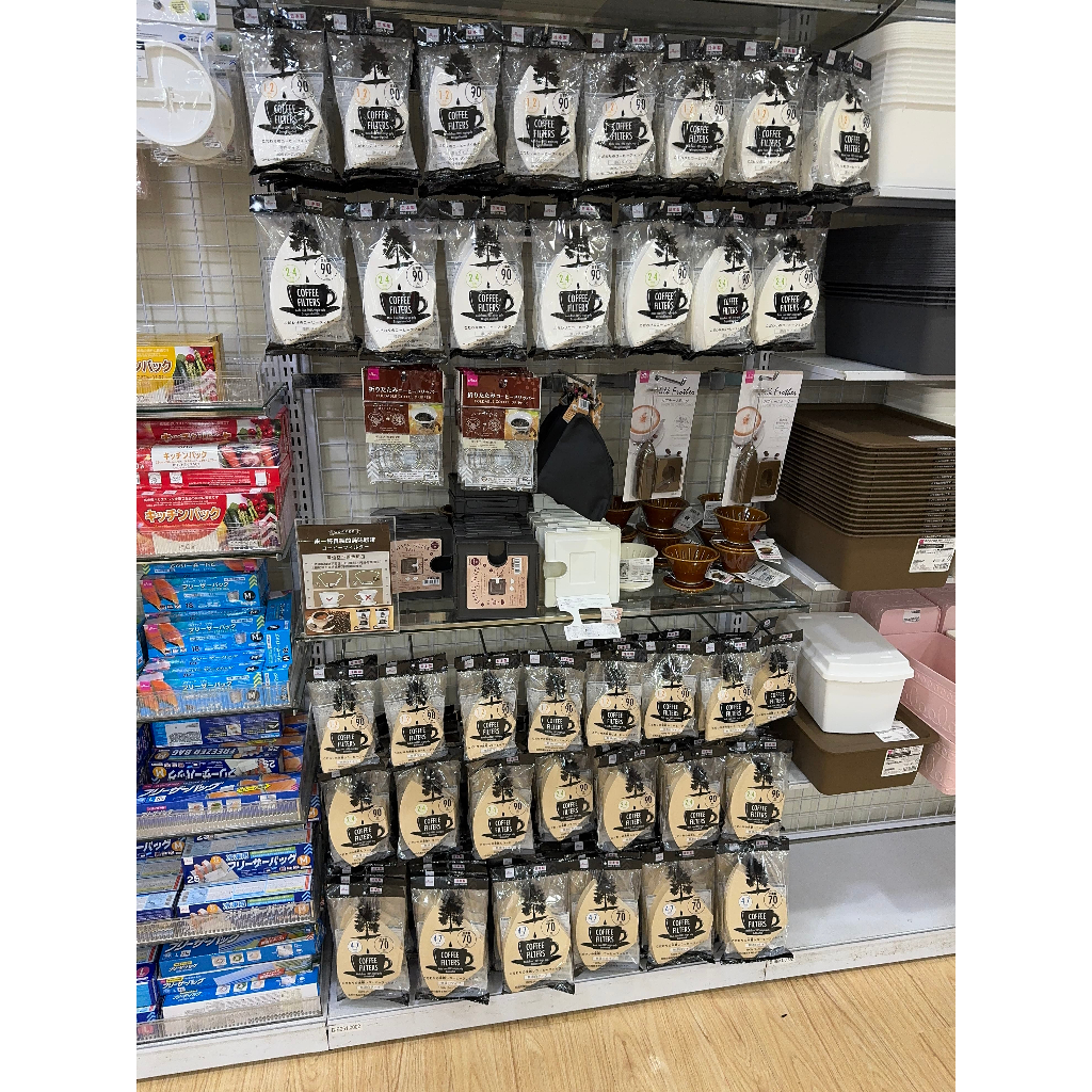 🎀大創代購🛒無漂白咖啡濾紙(日本製) 3種尺寸