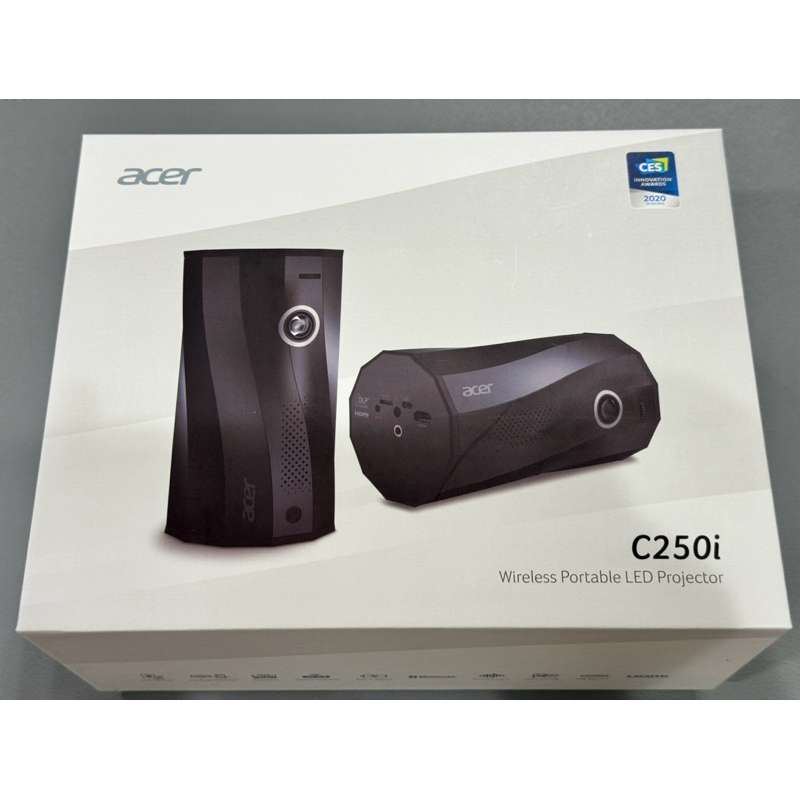 盒裝完整 Acer C250i 攜帶型投影機 現貨 可面交
