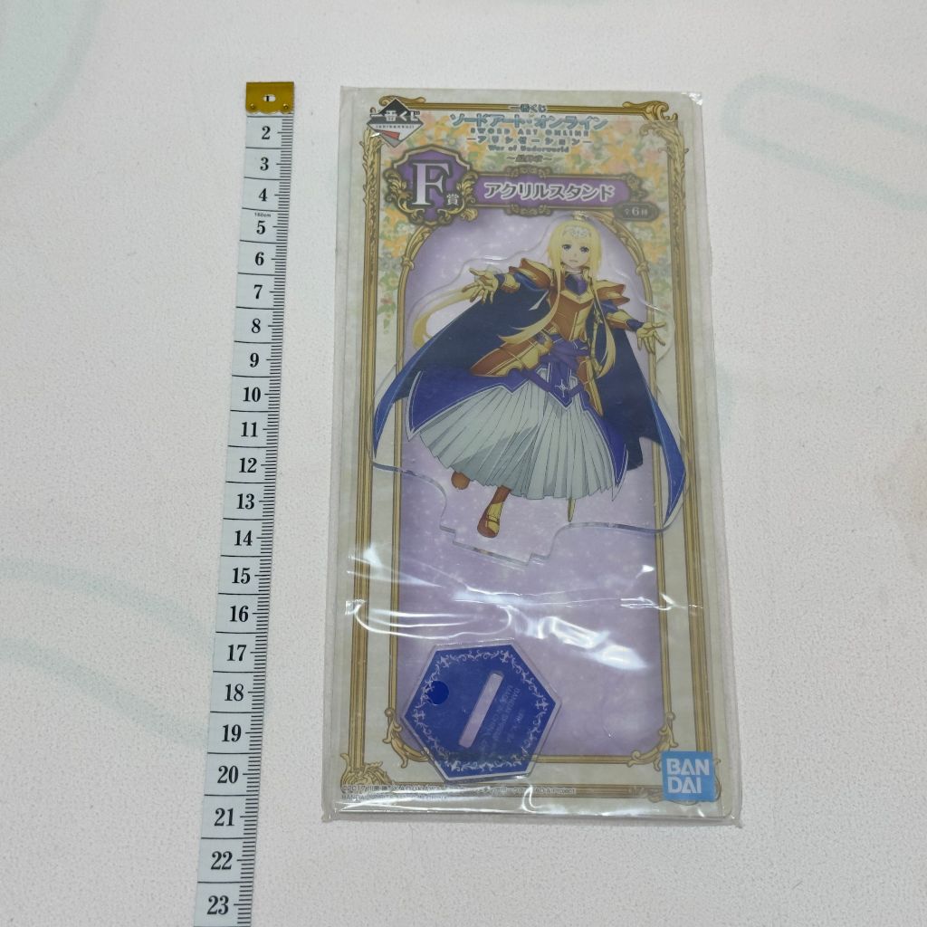 日版 正版 刀劍神域 一番賞 F賞 愛麗絲 Alicizatin最終章 壓克力立牌 吊飾擺飾 鑰匙圈 新品 現貨 實拍