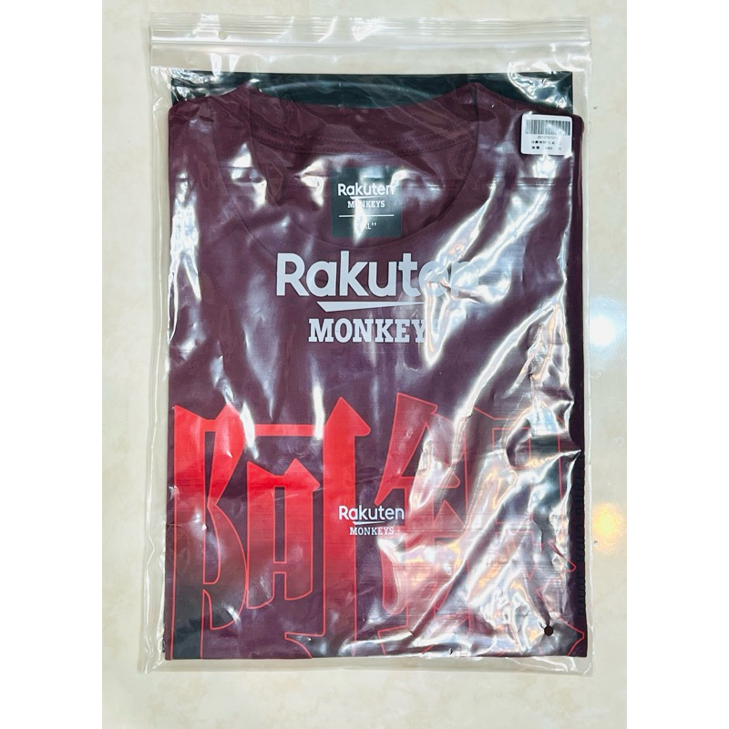 Rakuten Monkeys 樂天桃猿 梁家榮稱號T恤 XL