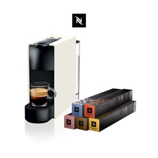 【Nespresso】膠囊咖啡機 Essenza Mini(四色任選) & 訂製時光50顆膠囊組(贈咖啡組)