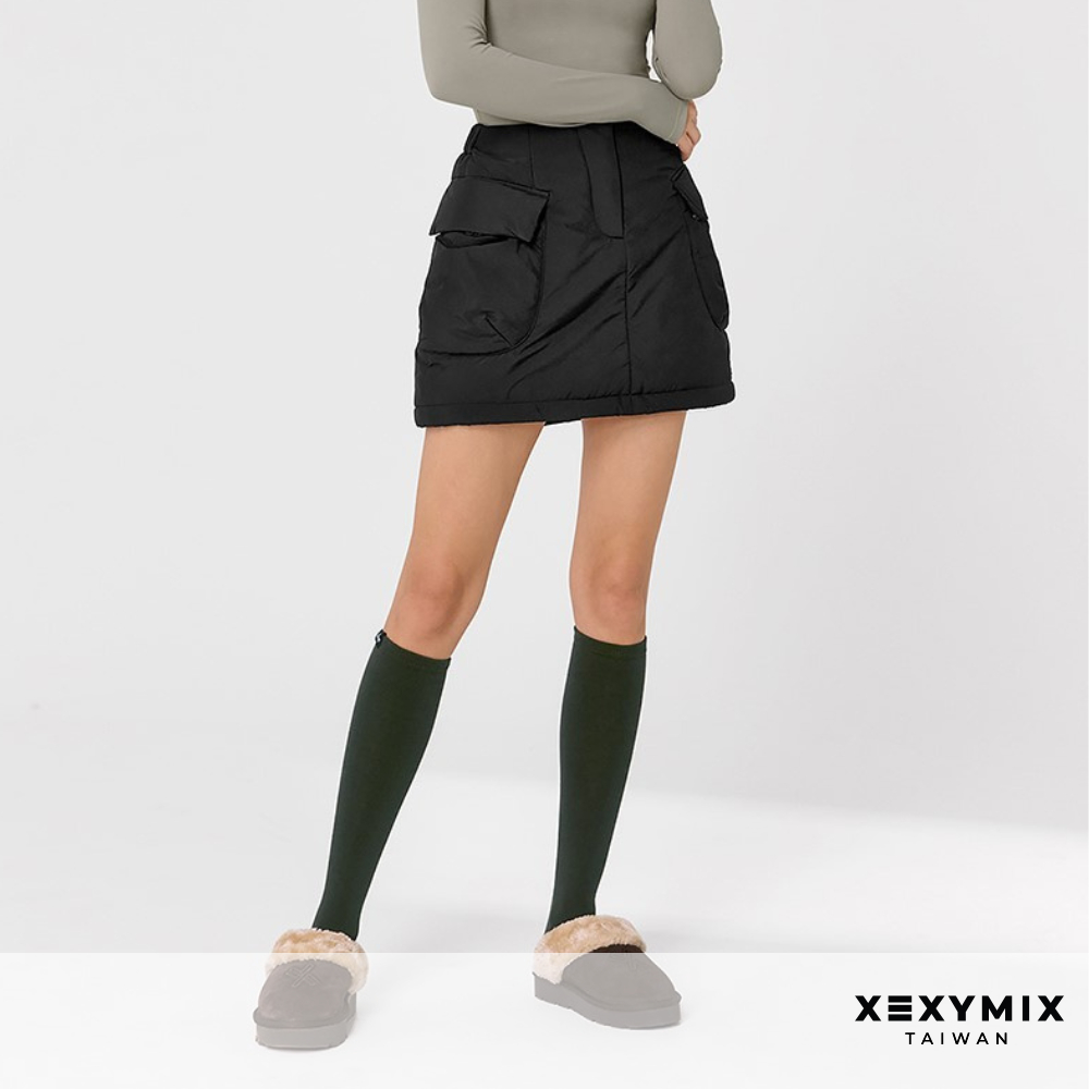 出清價$1340 不再補貨 XEXYMIX XA5415G 口袋造型羽絨短裙 5415 羽絨短裙 短裙