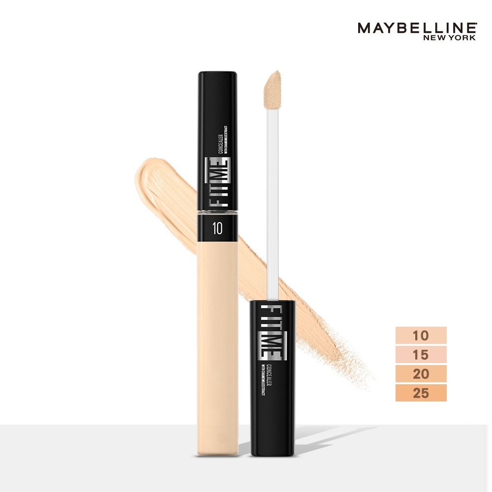 全新Maybelline 媚比琳 FIT ME 反孔特霧 遮遮稱奇遮瑕膏 6.8ML(10明亮色 15白皙色)