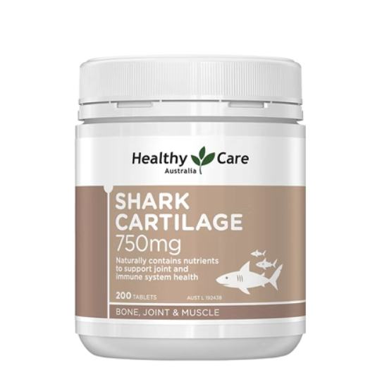 澳洲 Healthy Care 鯊魚軟骨素 750mg 200顆