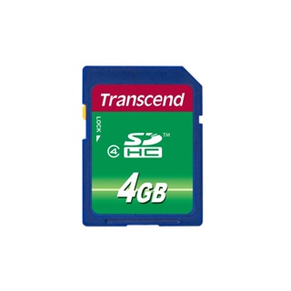 創見 4GB 記憶卡【SinnyShop】Transcend SDHC SD Card Class4(全新品/附收納盒)
