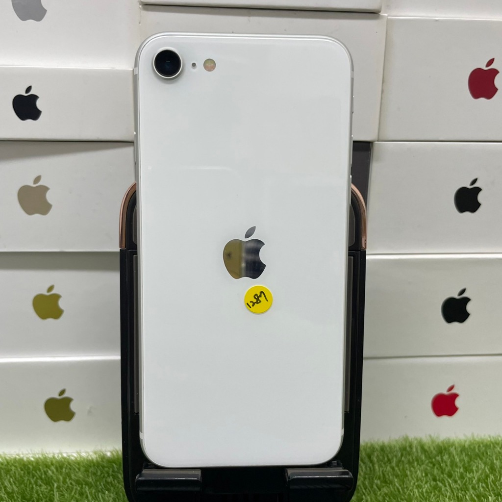 【漂亮白色】Apple iPhone SE2 128G 4.7吋 白色 蘋果 二手機 新北 新埔 致理 可面交 1287
