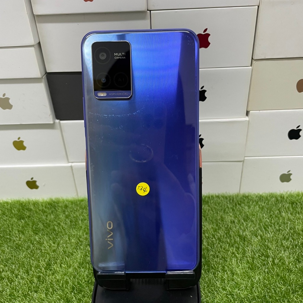 【便宜手機】 VIVO Y21 4G 64G 6.51吋 藍 手機 新北 板橋 買手機 瘋回收 可自取 0534