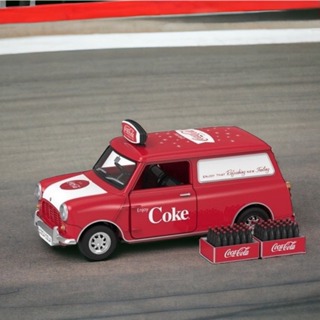 【你好貓】Mini Cooper x Coca-Cola 可口可樂聯名款｜1/50模型合金車 COKE030 小汽車
