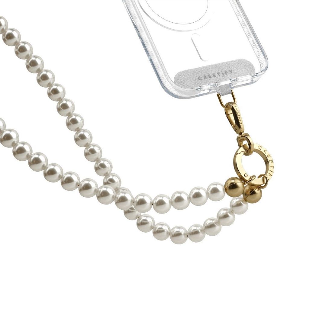 正版Casetify手機背帶---珍珠樣式