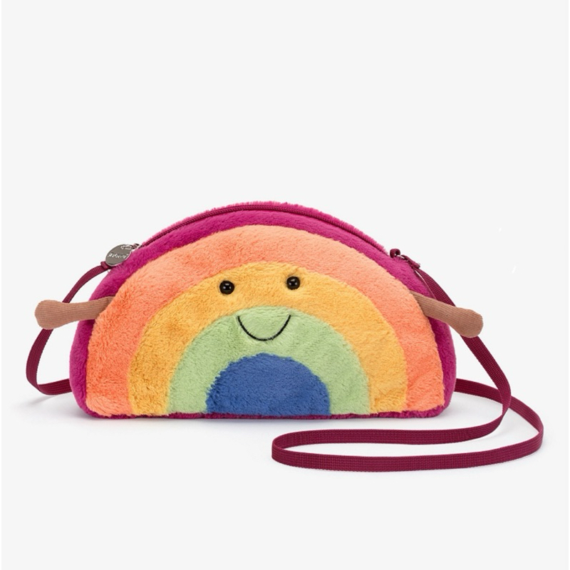 🌈 Jellycat Amuseable Rainbow bag 彩虹包 韓韶禧同款