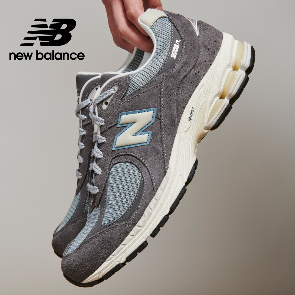 【New Balance】 NB 復古鞋_中性_鋼藍/深灰_M2002RFB-D楦 2002R