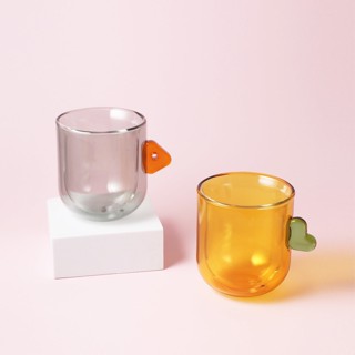 【好玻GOODGLAS】Candy Mug拼接雙層玻璃杯-共4色《WUZ屋子》玻璃杯 水杯 飲料杯