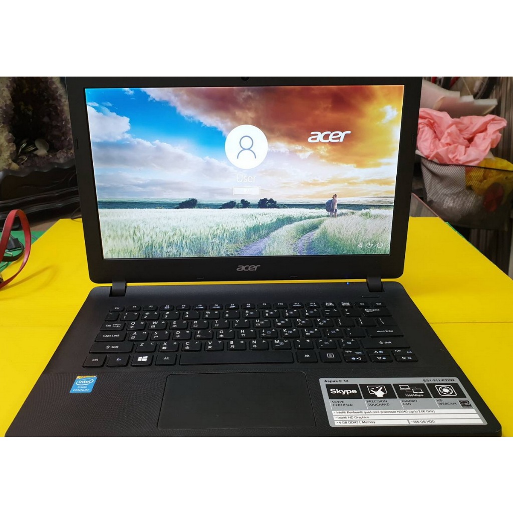 {土城}acer Aspire ES1-311/Intel N3540/4G/SSD 120GB 13.3吋文書筆電