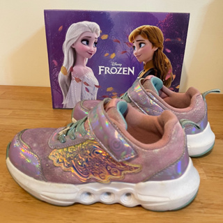 Disney冰雪奇緣童鞋 兒童球鞋 兒童休閒鞋 二手童鞋