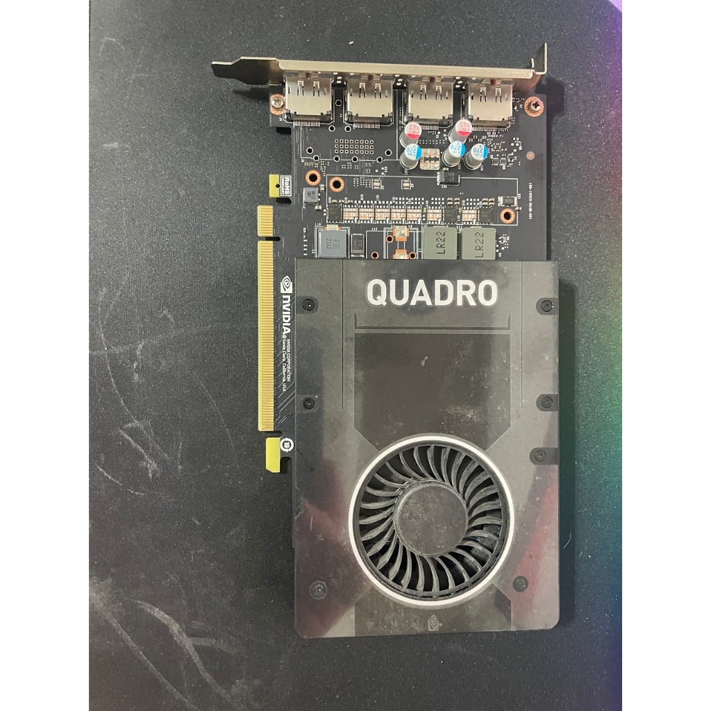 輝達 影像顯示卡 NVIDIA QUADRO P2200 顯卡(九成新)