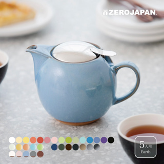 ▶澄櫻日貨◀預購🌸日本製 ZERO JAPAN 日式陶瓷 不銹鋼蓋 茶具茶壺 5人通用茶壺 大容量茶壺680cc 附濾網