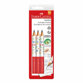 輝柏 Faber-Castell 3/4學齡大三角鉛筆-3入🔺現貨