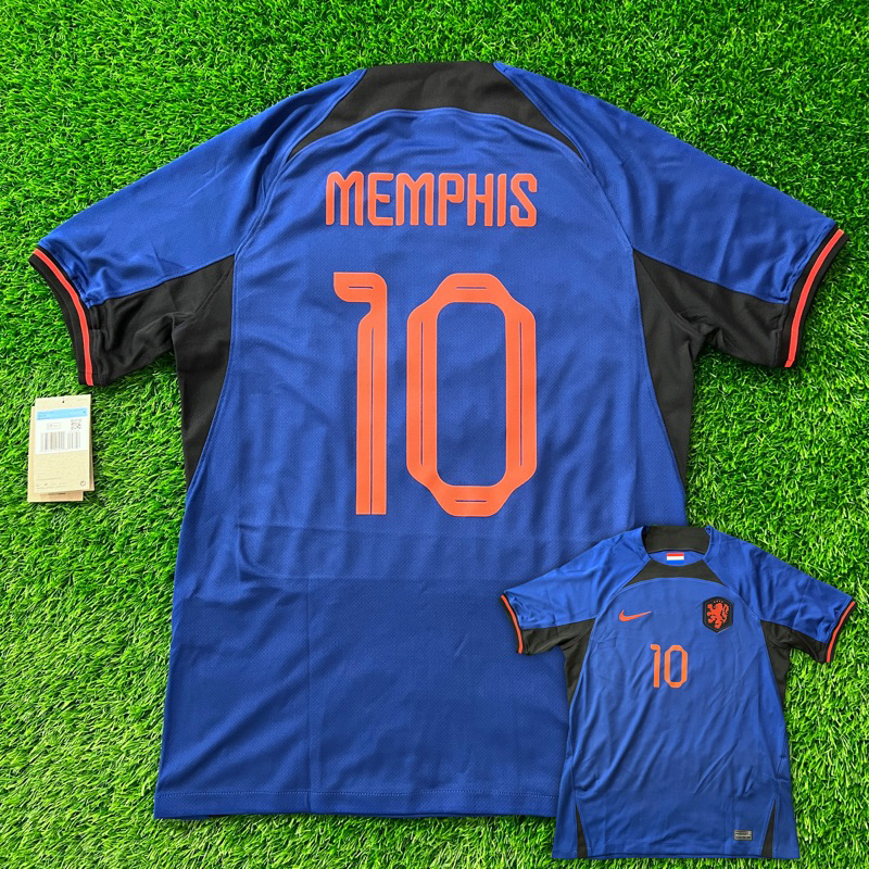 ⚽️全新台灣現貨⚽️ 荷蘭 2023 Away MEMPHIS 10 足球 球衣 Netherlands
