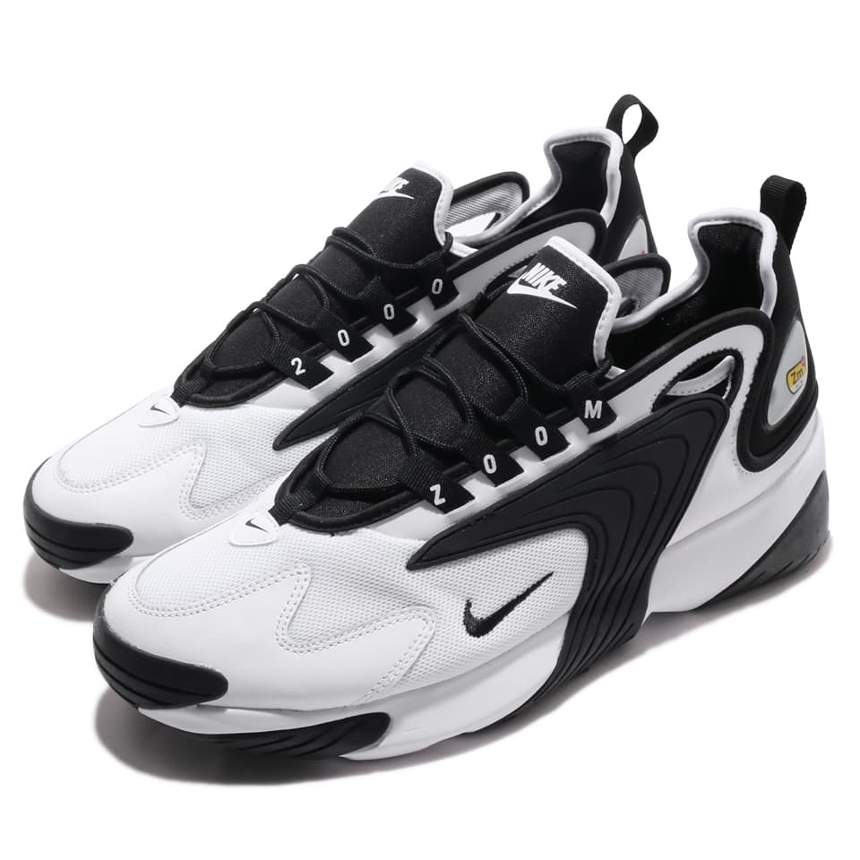 [55折代購] NIKE ZOOM 2K 黑白 復古 老爹鞋 襪套鞋 休閒鞋 男鞋 AO0269-101