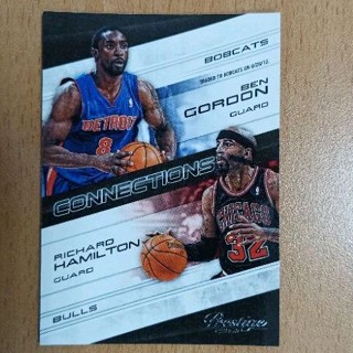 2012-13 Prestige Connections Ben Gordon/Richard Hamilton 特卡