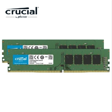 【臺灣出貨四月份促】(新)Micron Crucial DDR4 3200/16G (8G*2)雙通道RAM(原生)