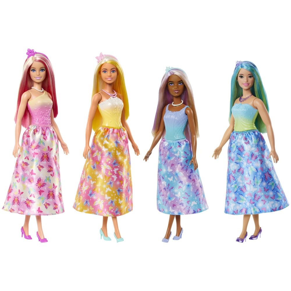 全家樂玩具 Barbie Barbie 芭比皇家夢托邦系列  芭比娃娃 美髮娃娃