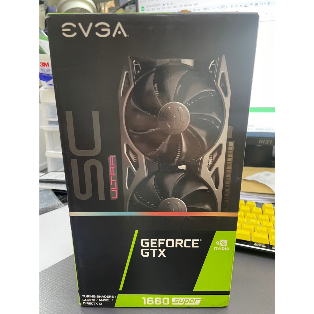 EVGA GTX1660 SUPER SC ULTRA GAMING 顯示卡 二手良品 功能正常 保內📌自取價3350