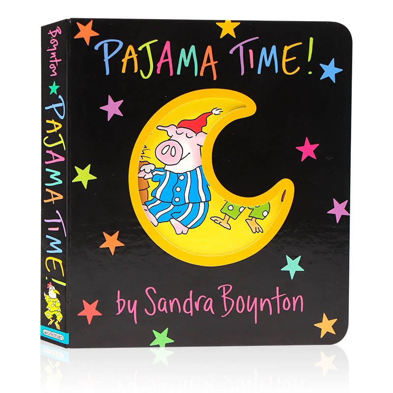 Pajama Time! 硬頁洞洞書 厚紙板書 睡前讀物 By Sandra Boynton (二手)
