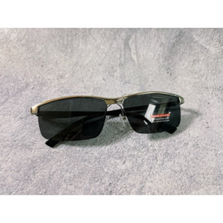 馬拉松 銀框運動流線型偏光太陽眼鏡🕶️抗UV400