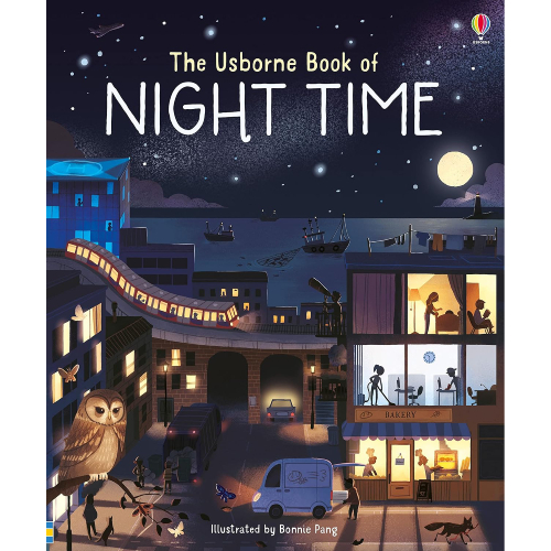The Usborne Book of Night Time/當我睡著之後, 世界還醒著/Laura Cowan eslite誠品