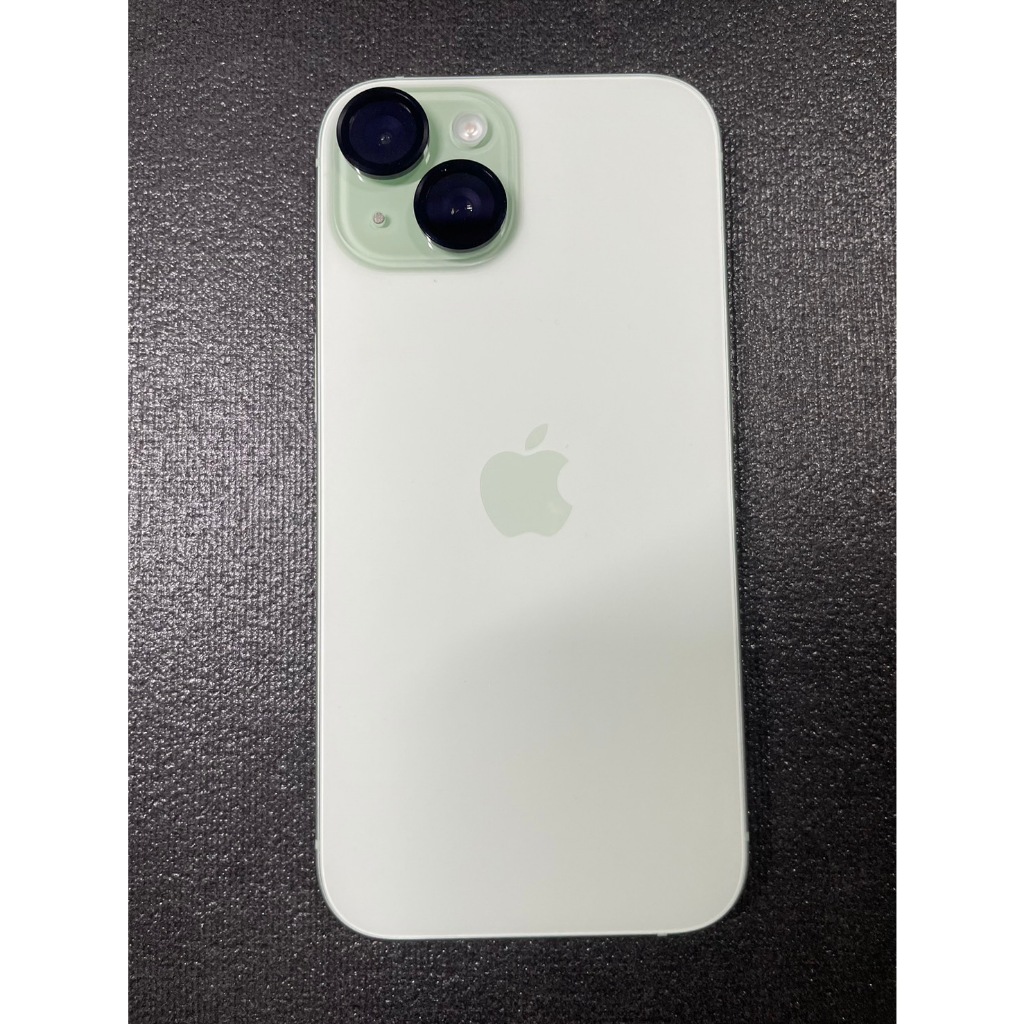 【有隻手機】Apple iPhone 15 128G 綠色-2024/03/17開通保固的二手機
