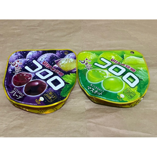 日本 UHA 味覺糖 酷露露 紫葡萄 綠葡萄 軟糖 48g