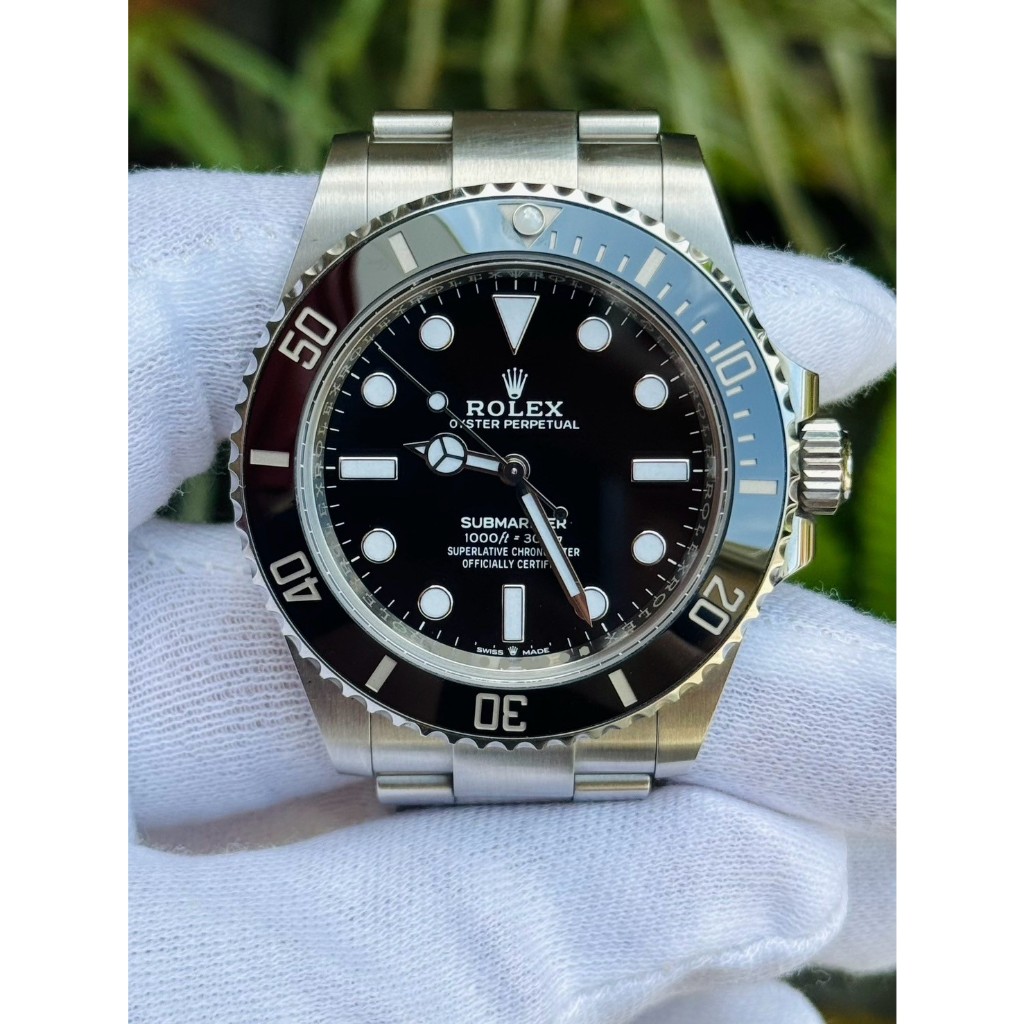 勞力士 ROLEX 型號124060 無曆黑水鬼 錶徑41mm 動力來源3235 2021/MAY