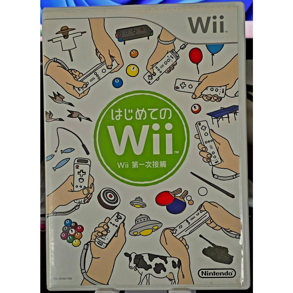 【強哥數位生活小舖】Wii 主機限定 Wii - 第一次接觸 (中文) Nintendo Wii 懷舊二手遊戲片專區