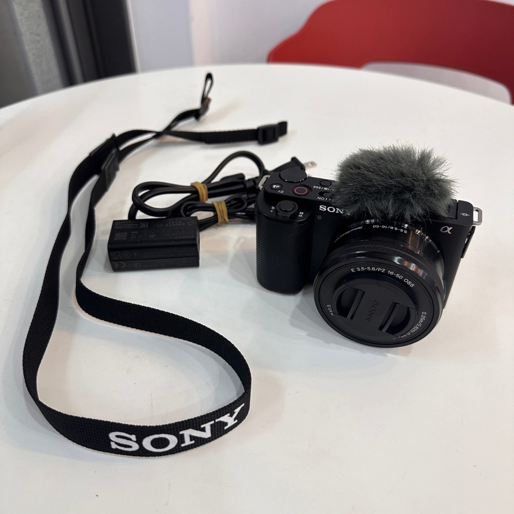 【艾爾巴二手】SONY ZV-E10L+16-50mm電動變焦鏡頭 黑#二手數位相機#保固中#嘉義店 59418